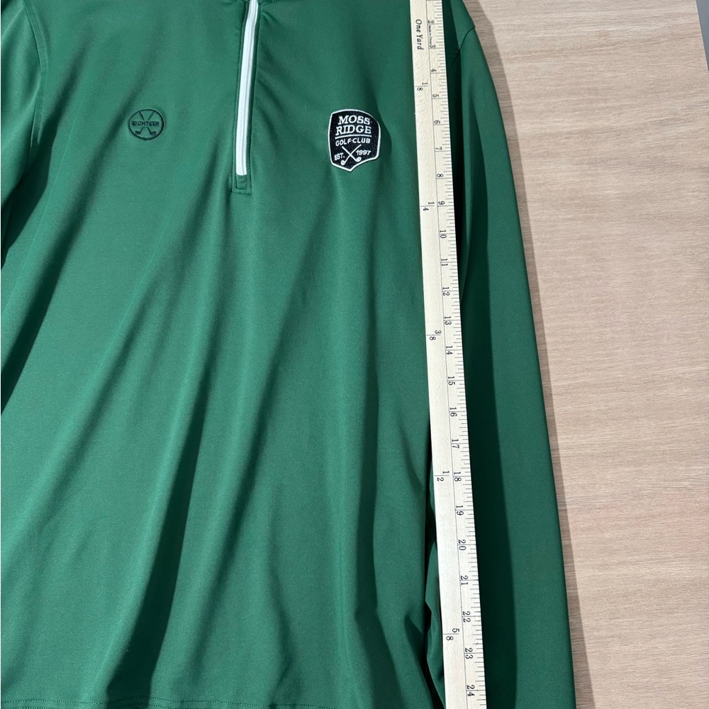 Eighteen Green Moss Ridge Golf Pullover Men’s L - Picture 8 of 10